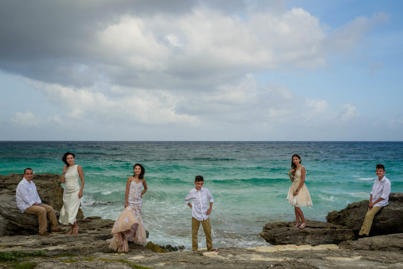 Occidental at Xcaret Family Pictures
